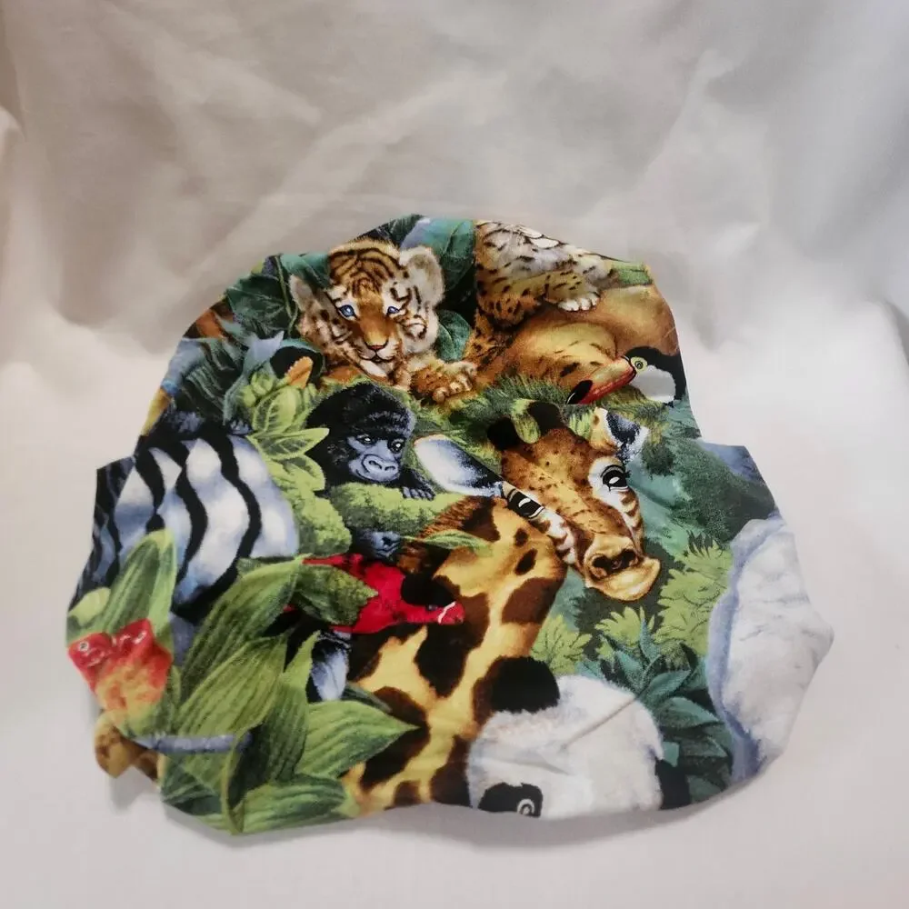 Animal Print Full Coverage QSnap Dust Guard Cover 8 inch Elastic Handmade B16